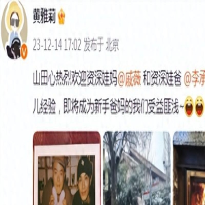 黄雅莉与戚薇夫妇聚会学习育儿经,孕肚明显,自曝没孕吐很幸福